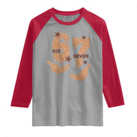 Funny Six Seven Meme Raglan Shirt Melanin Black History Month Gift - Wonder Print Shop
