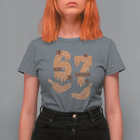 Funny Six Seven Meme T Shirt For Women Melanin Black History Month Gift - Wonder Print Shop