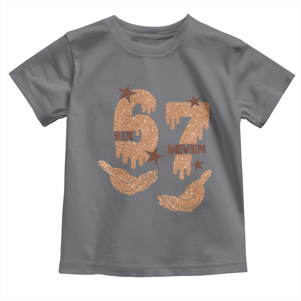 Funny Six Seven Meme Toddler T Shirt Melanin Black History Month Gift - Wonder Print Shop