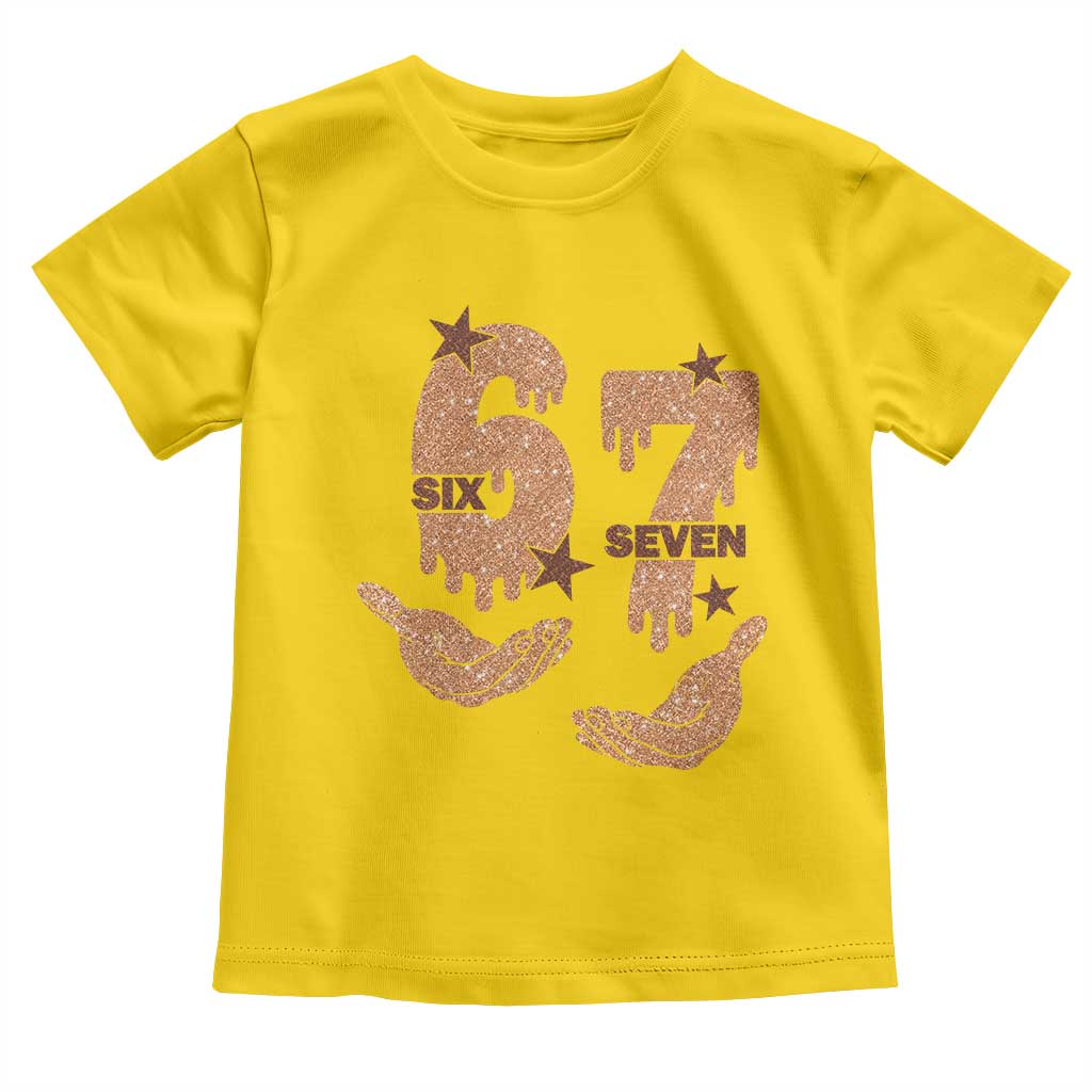 Funny Six Seven Meme Toddler T Shirt Melanin Black History Month Gift - Wonder Print Shop