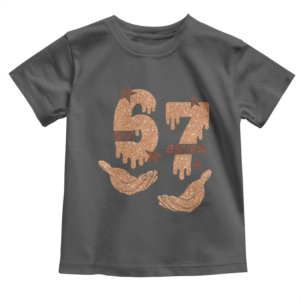 Funny Six Seven Meme Toddler T Shirt Melanin Black History Month Gift - Wonder Print Shop