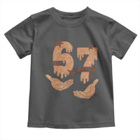 Funny Six Seven Meme Toddler T Shirt Melanin Black History Month Gift - Wonder Print Shop