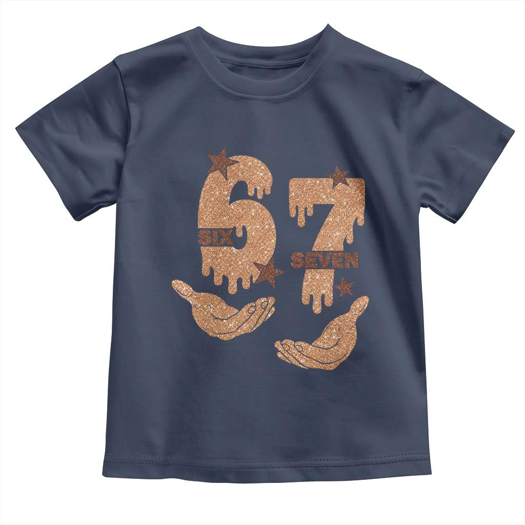 Funny Six Seven Meme Toddler T Shirt Melanin Black History Month Gift - Wonder Print Shop