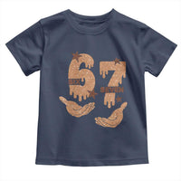 Funny Six Seven Meme Toddler T Shirt Melanin Black History Month Gift - Wonder Print Shop