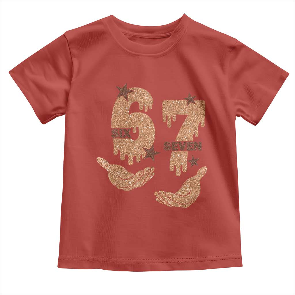 Funny Six Seven Meme Toddler T Shirt Melanin Black History Month Gift - Wonder Print Shop