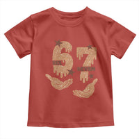 Funny Six Seven Meme Toddler T Shirt Melanin Black History Month Gift - Wonder Print Shop