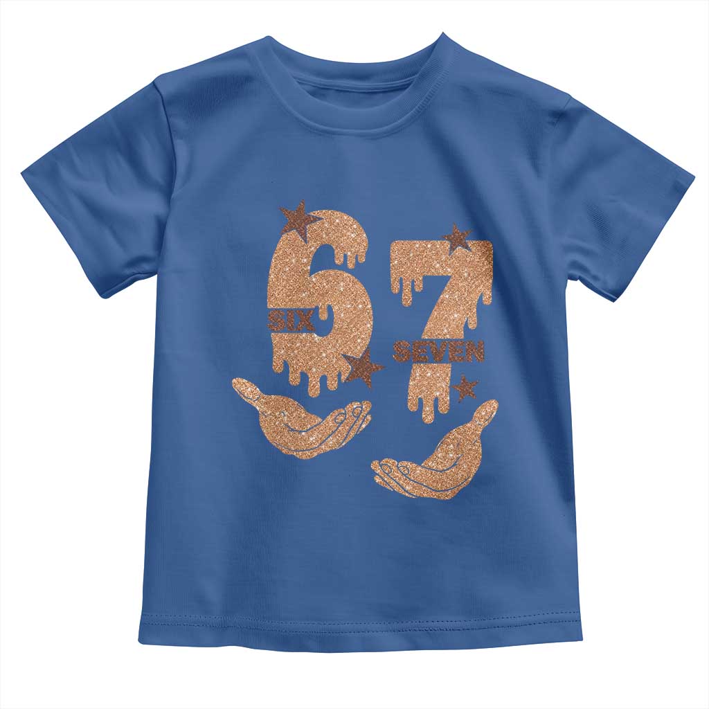 Funny Six Seven Meme Toddler T Shirt Melanin Black History Month Gift - Wonder Print Shop