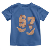 Funny Six Seven Meme Toddler T Shirt Melanin Black History Month Gift - Wonder Print Shop