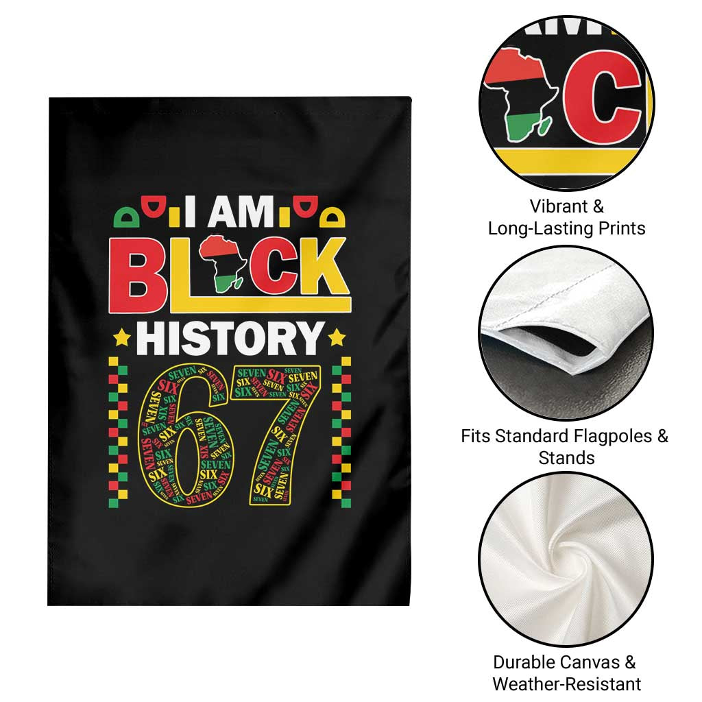 67 Meme Black History Month Garden Flag African American Pride