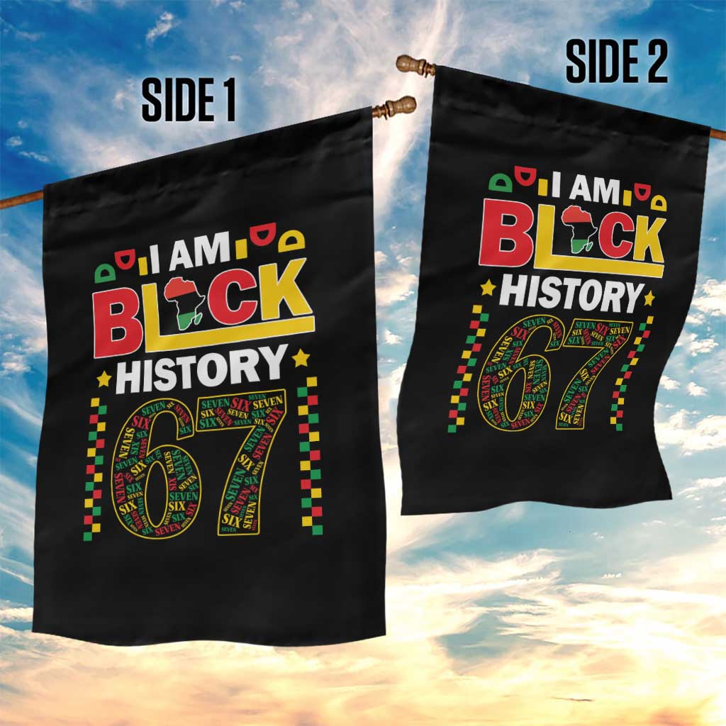 67 Meme Black History Month Garden Flag African American Pride