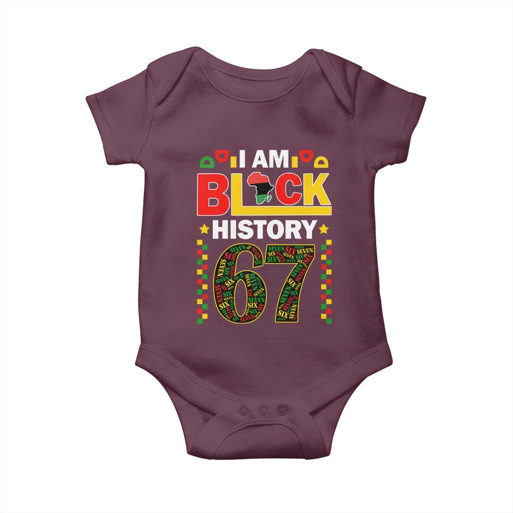 67 Meme Black History Month Baby Onesie African American Pride