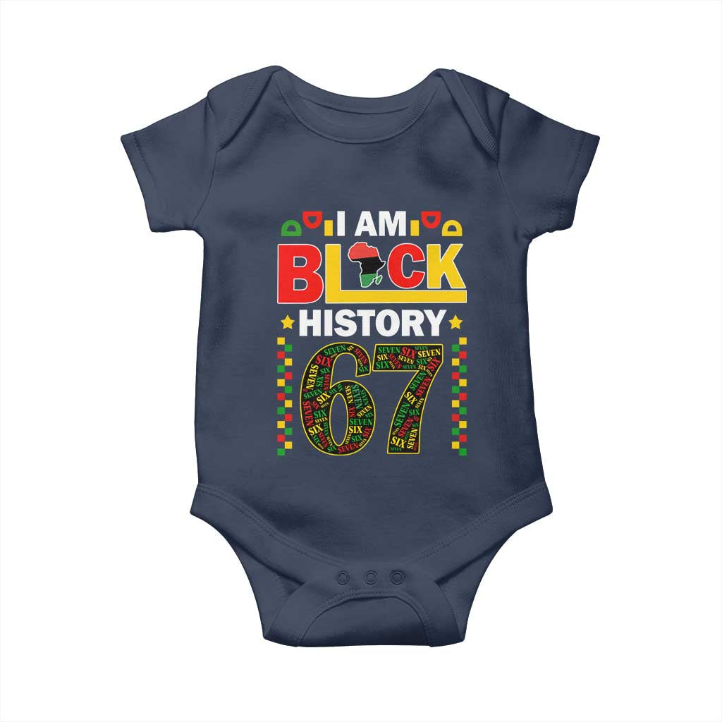 67 Meme Black History Month Baby Onesie African American Pride