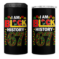 67 Meme Black History Month 4 in 1 Can Cooler Tumbler African American Pride