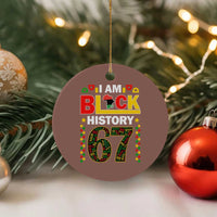 67 Meme Black History Month Ceramic Ornament African American Pride