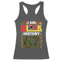 67 Meme Black History Month Racerback Tank Top African American Pride