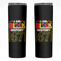 67 Meme Black History Month Skinny Tumbler African American Pride