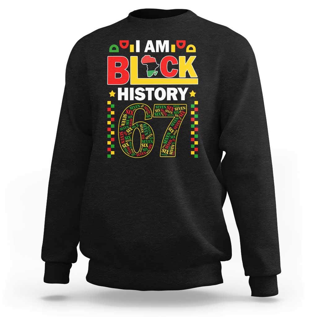 67 Meme Black History Month Sweatshirt African American Pride