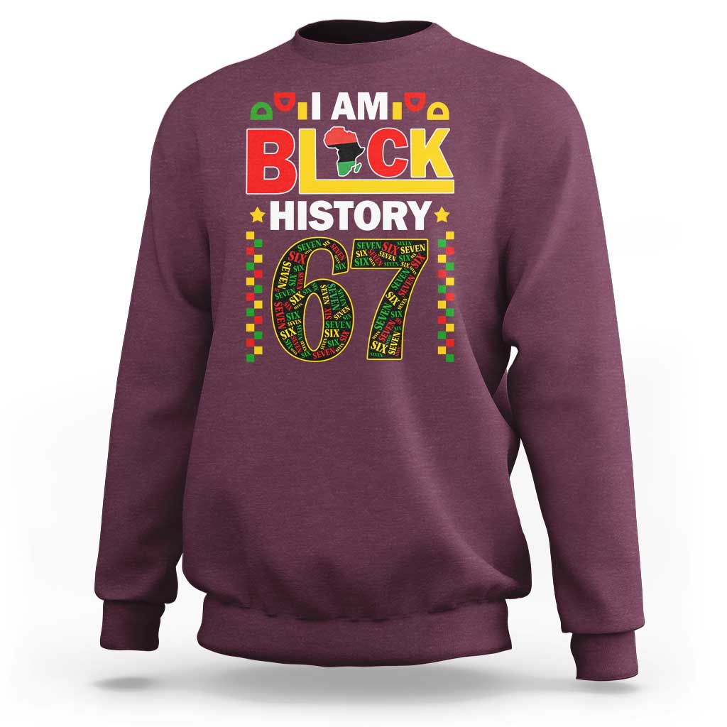 67 Meme Black History Month Sweatshirt African American Pride