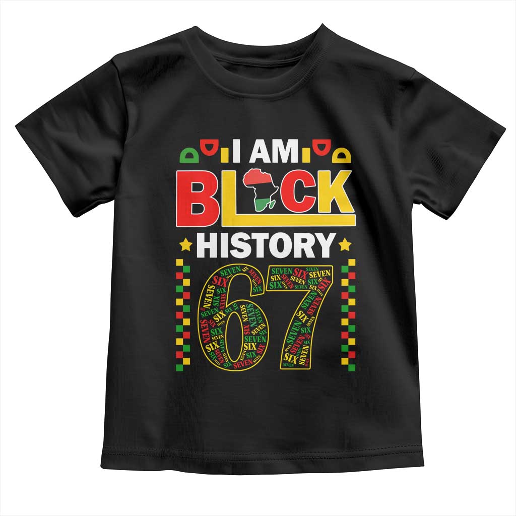 67 Meme Black History Month Toddler T Shirt African American Pride