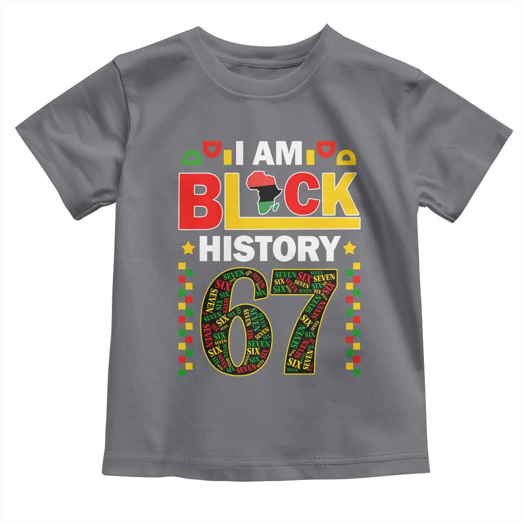67 Meme Black History Month Toddler T Shirt African American Pride