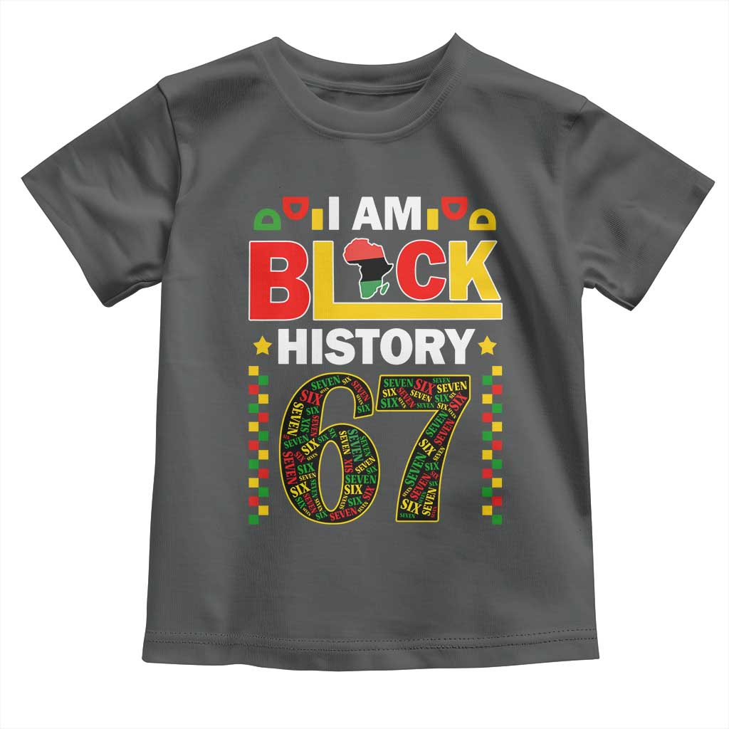 67 Meme Black History Month Toddler T Shirt African American Pride