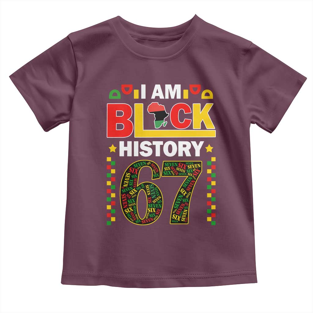 67 Meme Black History Month Toddler T Shirt African American Pride