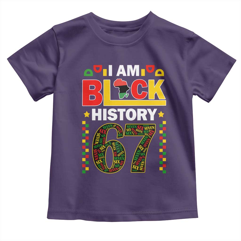 67 Meme Black History Month Toddler T Shirt African American Pride