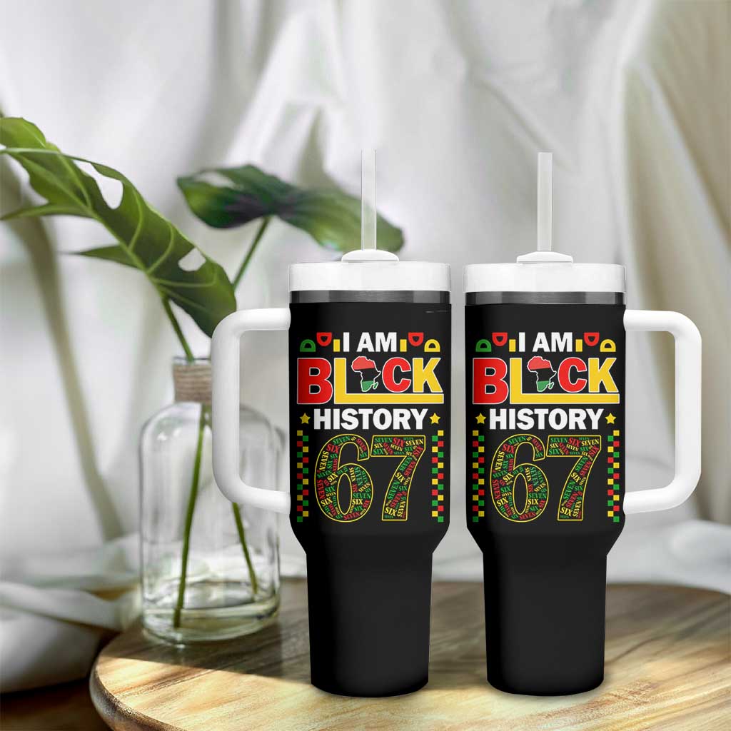 67 Meme Black History Month Tumbler With Handle African American Pride