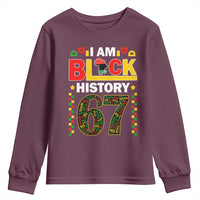 67 Meme Black History Month Youth Sweatshirt African American Pride