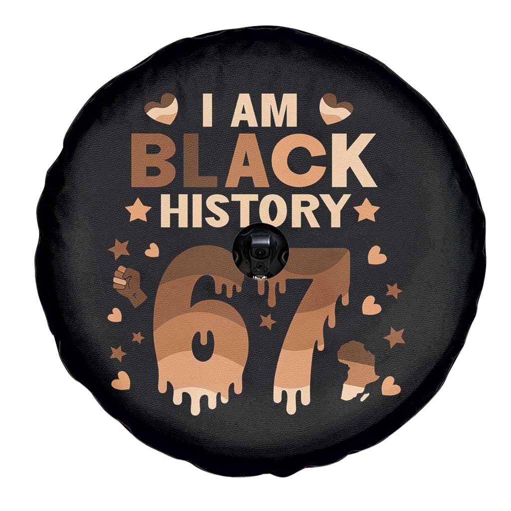 Funny Melanin Six Seven Meme Spare Tire Cover African American Gift - Wonder Print Shop