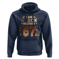 Funny Melanin Six Seven Meme Hoodie African American Gift - Wonder Print Shop