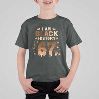 Funny Melanin Six Seven Meme T Shirt For Kid African American Gift - Wonder Print Shop