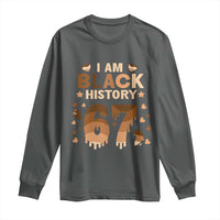 Funny Melanin Six Seven Meme Long Sleeve Shirt African American Gift - Wonder Print Shop