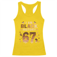 Funny Melanin Six Seven Meme Racerback Tank Top African American Gift - Wonder Print Shop