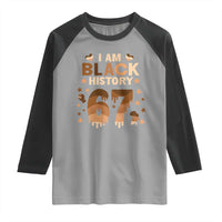 Funny Melanin Six Seven Meme Raglan Shirt African American Gift - Wonder Print Shop