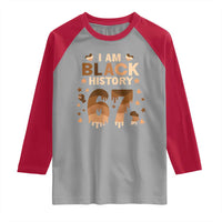 Funny Melanin Six Seven Meme Raglan Shirt African American Gift - Wonder Print Shop