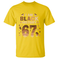 Funny Melanin Six Seven Meme T Shirt African American Gift - Wonder Print Shop