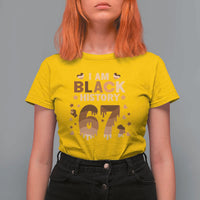 Funny Melanin Six Seven Meme T Shirt For Women African American Gift - Wonder Print Shop