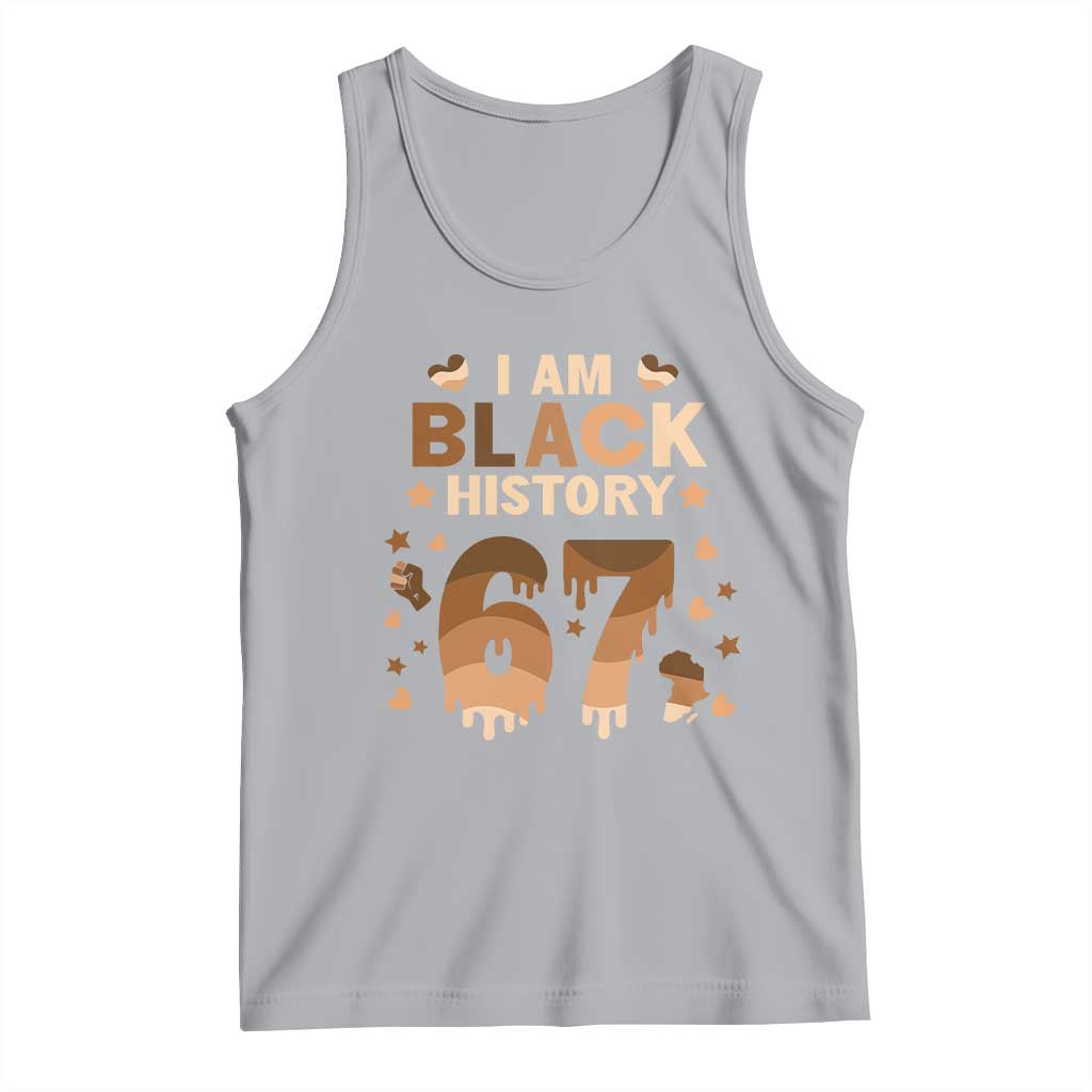 Funny Melanin Six Seven Meme Tank Top African American Gift - Wonder Print Shop