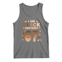 Funny Melanin Six Seven Meme Tank Top African American Gift - Wonder Print Shop