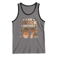 Funny Melanin Six Seven Meme Tank Top African American Gift - Wonder Print Shop