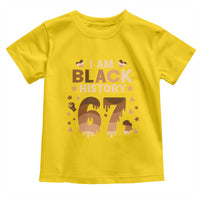 Funny Melanin Six Seven Meme Toddler T Shirt African American Gift - Wonder Print Shop