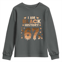Funny Melanin Six Seven Meme Youth Sweatshirt African American Gift - Wonder Print Shop