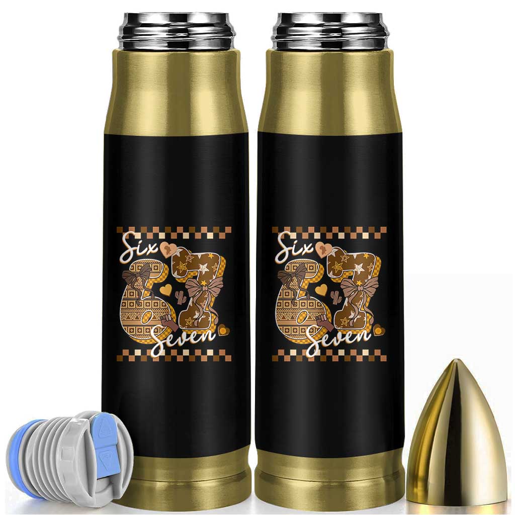 Funny African American Melanin Gift Bullet Tumbler Six Seven Meme