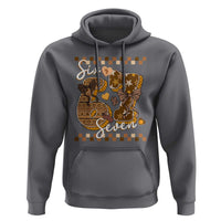 Funny African American Melanin Gift Hoodie Six Seven Meme