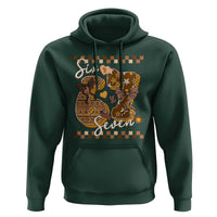 Funny African American Melanin Gift Hoodie Six Seven Meme