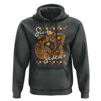 Funny African American Melanin Gift Hoodie Six Seven Meme