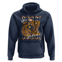 Funny African American Melanin Gift Hoodie Six Seven Meme