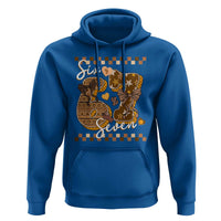 Funny African American Melanin Gift Hoodie Six Seven Meme