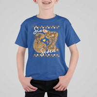 Funny African American Melanin Gift T Shirt For Kid Six Seven Meme